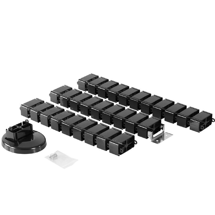 Snake threading storage tube