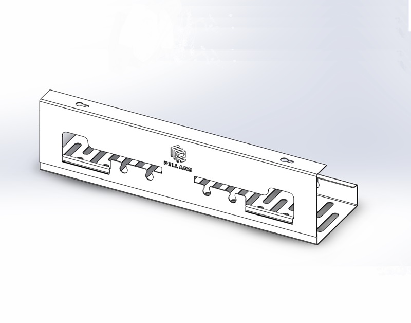 Cable Tray Under Desktop