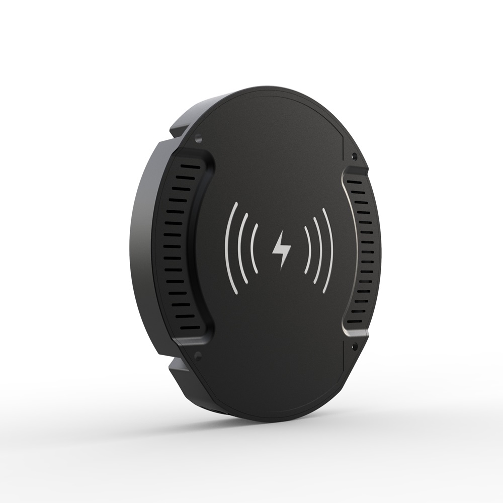 Wireless charger under the table