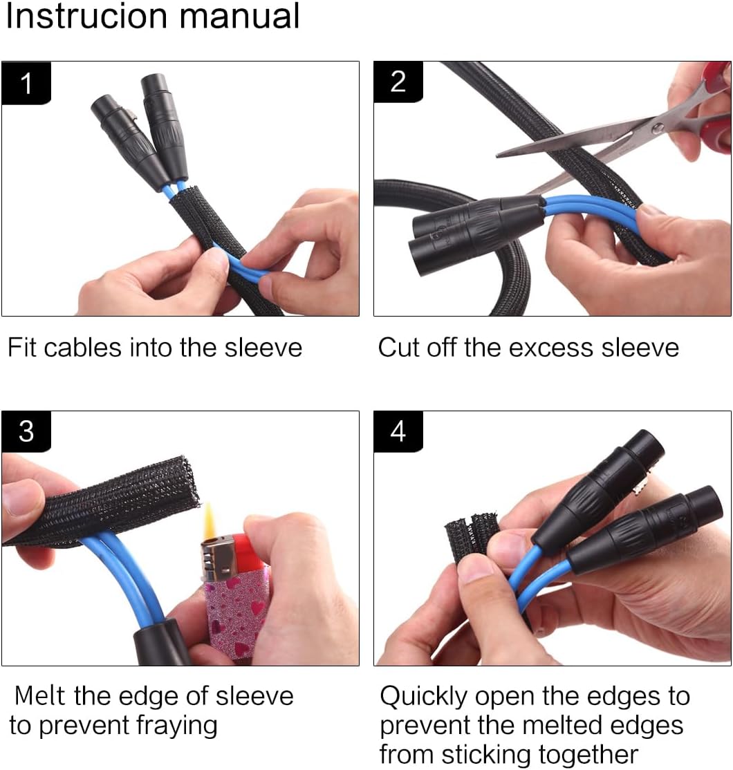 Wire Loom Tubing Cable Sleeve